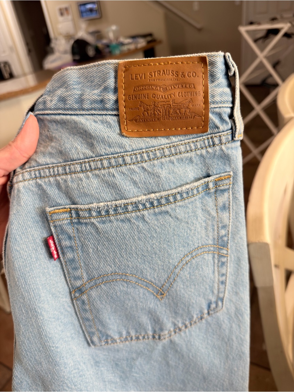 Levi's Light Blue Women’s Wedgie Jeans -
